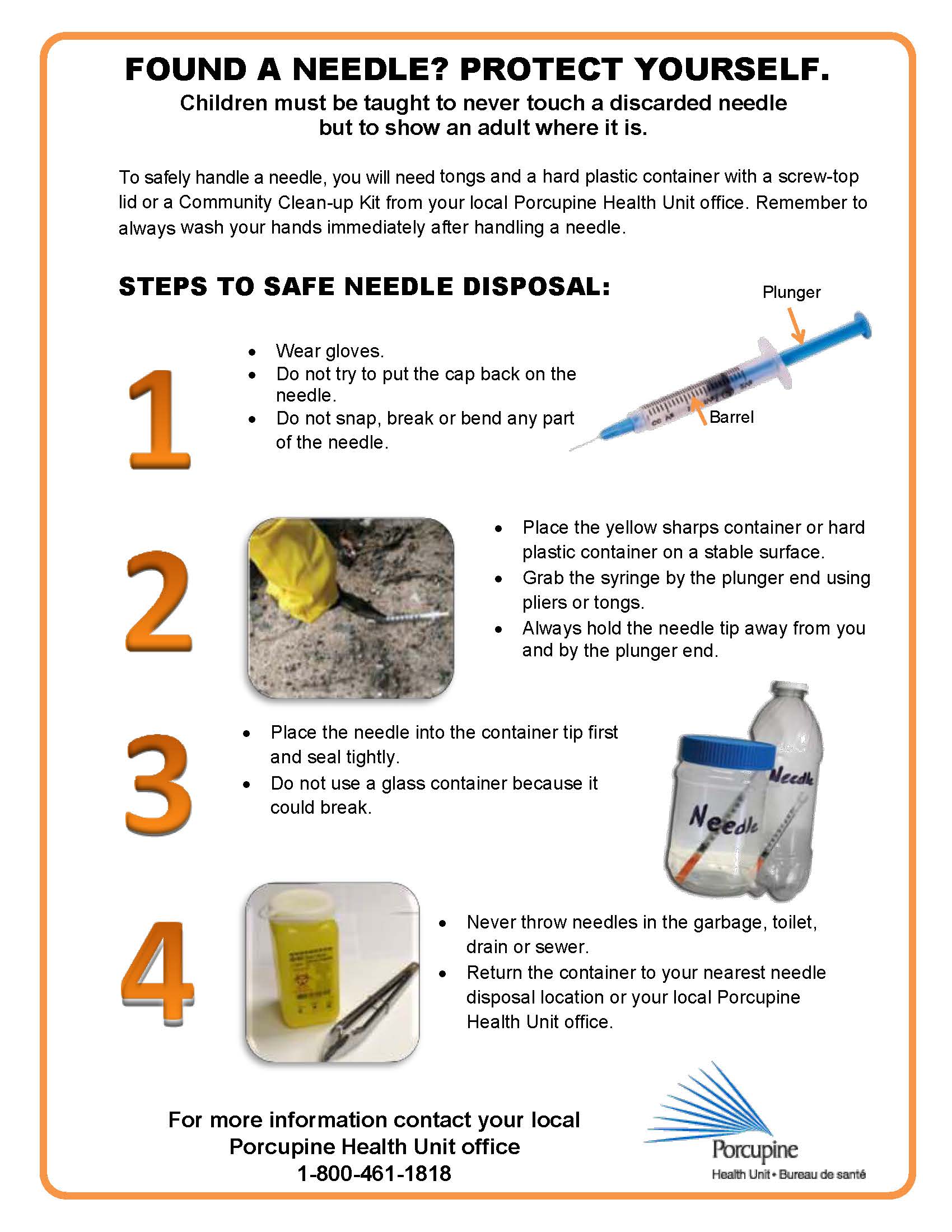 Needle Protection Poster